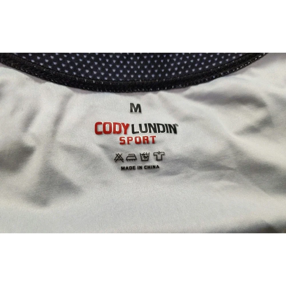Cody Lundin Sport Mens Panthers Short Sleeve T-Shirt Size S/M Gray White - Picture 6 of 10